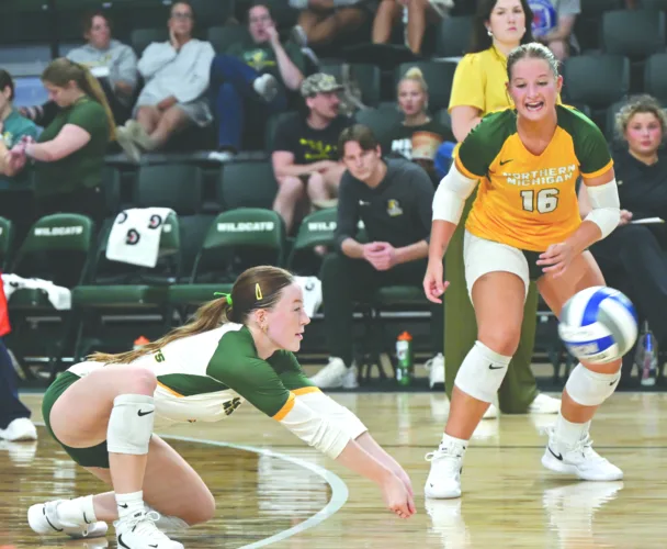NMU volleyball hosts Parkside Friday before hitting road